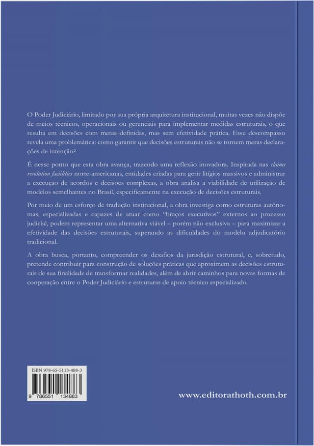 Contracapa do livro
